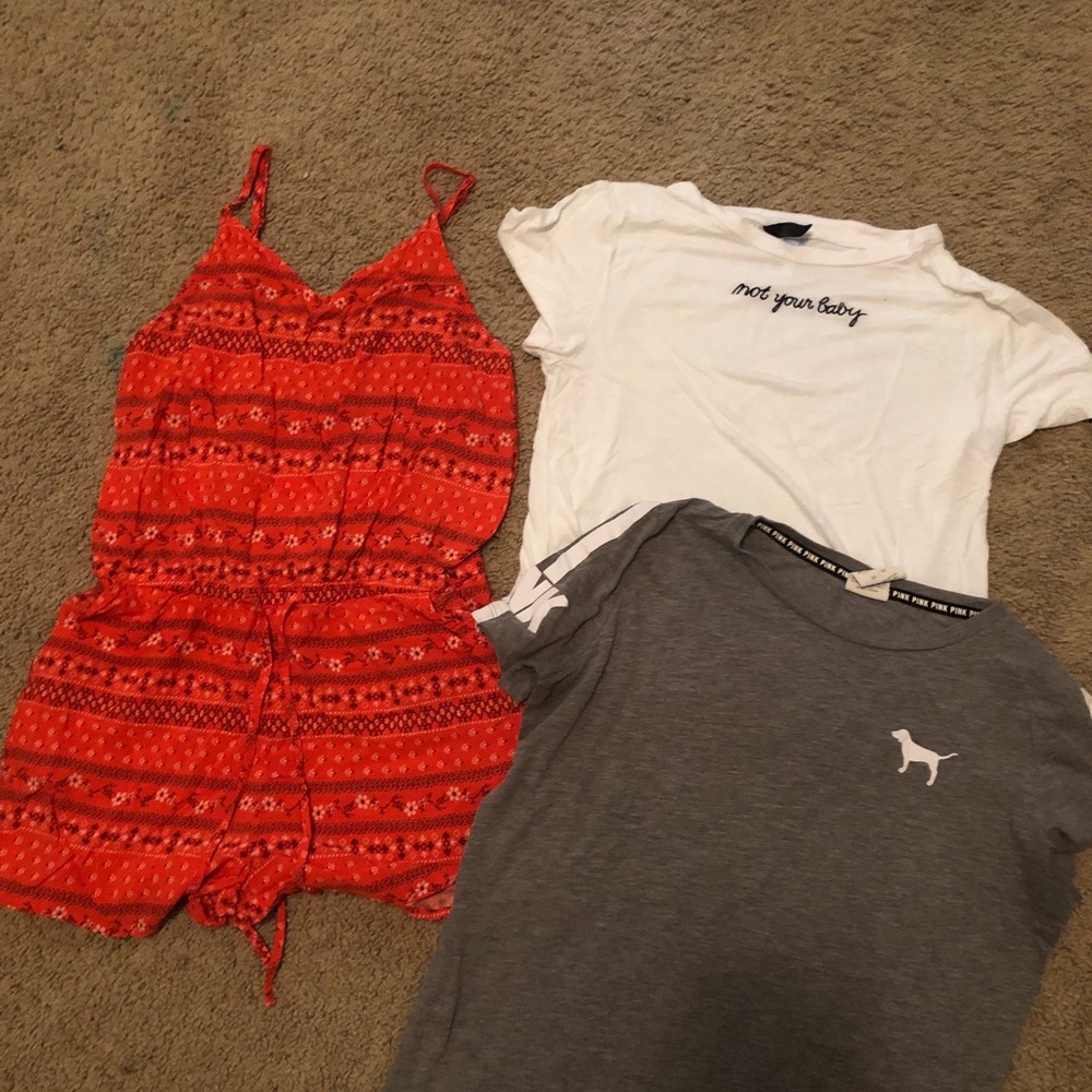 T-shirt + romper bundle